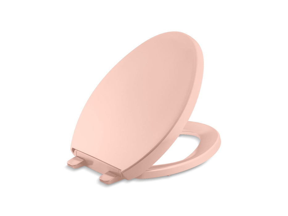 KOHLER K-4008 Reveal Quiet-Close™ Elongated Toilet Seat, 150th peachblow