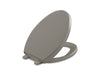 KOHLER K-4008 Reveal Quiet-Close™ Elongated Toilet Seat, cashmere