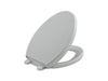 KOHLER K-4008 Reveal Quiet-Close™ Elongated Toilet Seat, ice grey