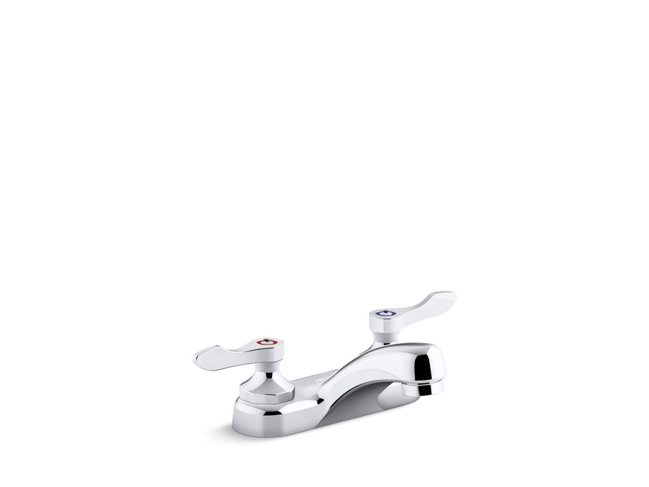 KOHLER K-400T20-4AKA Triton Bowe 1.0 gpm centerset bathroom sink faucet with aerated flow and lever handles, drain not...