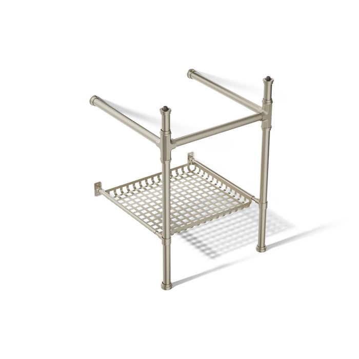 KOHLER K-40153 Claude Console table legs, vibrant brushed nickel - view 3
