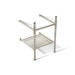 KOHLER K-40153 Claude Console table legs, vibrant brushed nickel - view 3