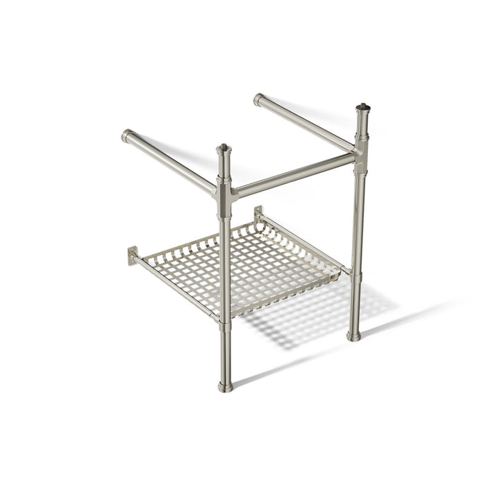 KOHLER K-40153 Claude Console table legs, vibrant polished nickel - view 3