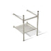 KOHLER K-40153 Claude Console table legs, vibrant polished nickel - view 3