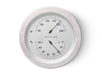 KOHLER K-40437 Sauna Thermometer with Hygrometer, Satin Silver - 3/4 view of product