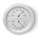 KOHLER K-40437 Sauna Thermometer with Hygrometer, Satin Silver - 3/4 view of product