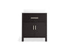 KOHLER K-40638-BD1 Kresla 30" bathroom vanity cabinet with sink and quartz top, carbon oak - view 4