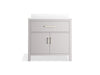 KOHLER K-40639-BD1 Kresla 36" bathroom vanity cabinet with sink and quartz top, atmos grey - view 4