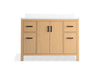 KOHLER K-40640-BD1 Kresla 48" bathroom vanity cabinet with sink and quartz top, light oak - view 3