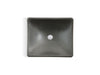 KOHLER K-41180-N WasteLAB DemiLav 17-3/4" Rectangular Vessel Bathroom Sink, No Overflow, Ashen - top view of product