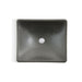 KOHLER K-41180-N WasteLAB DemiLav 17-3/4" Rectangular Vessel Bathroom Sink, No Overflow, Ashen - top view of product