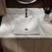 KOHLER K-41180-N WasteLAB DemiLav 17-3/4" Rectangular Vessel Bathroom Sink, No Overflow