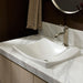 KOHLER K-41180-N WasteLAB DemiLav 17-3/4" Rectangular Vessel Bathroom Sink, No Overflow