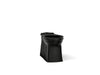 KOHLER K-4144 Corbelle Elongated toilet bowl with skirted trapway, black black