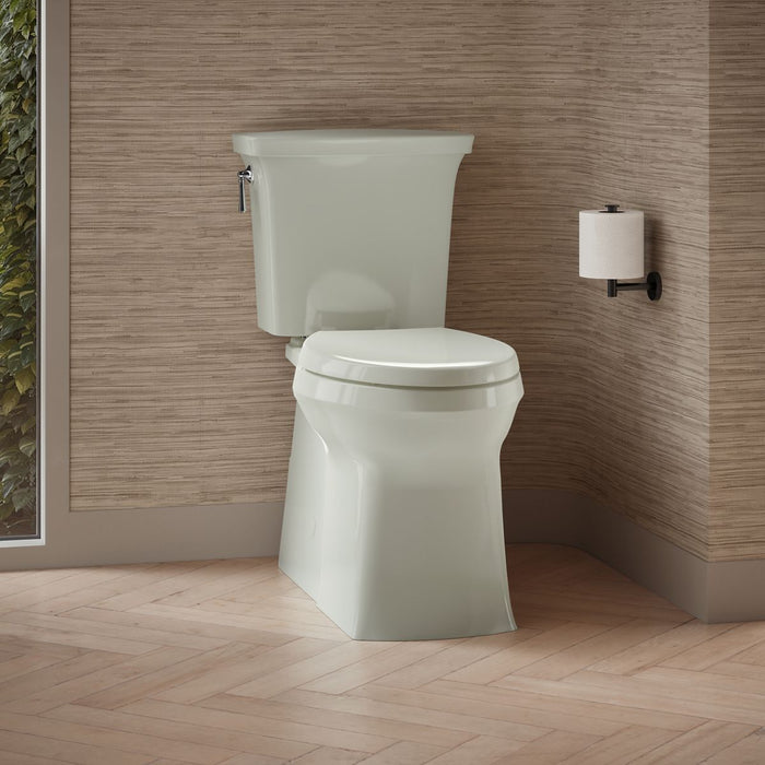 KOHLER K-4144 Corbelle Elongated toilet bowl with skirted trapway, dune - view 2