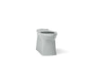 KOHLER K-4144 Corbelle Elongated toilet bowl with skirted trapway, ice grey