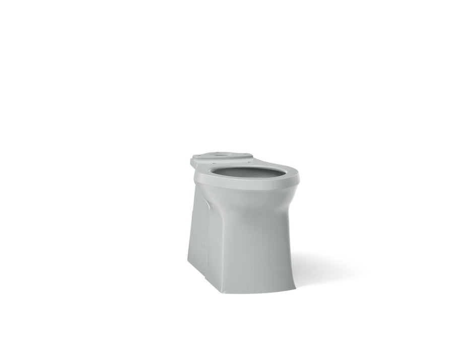 KOHLER K-4144 Corbelle Elongated toilet bowl with skirted trapway, ice grey