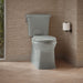 KOHLER K-4144 Corbelle Elongated toilet bowl with skirted trapway, ice grey - view 2
