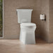 KOHLER K-4144 Corbelle Elongated toilet bowl with skirted trapway, white - view 2