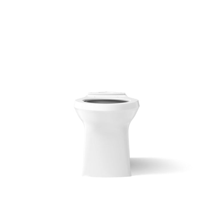 KOHLER K-4144 Corbelle Elongated toilet bowl with skirted trapway, white - view 4