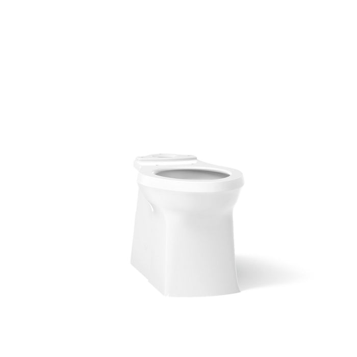 KOHLER K-4144 Corbelle Elongated toilet bowl with skirted trapway, white - view 5