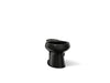 KOHLER K-4197 Wellworth Round-front toilet bowl, black black