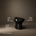 KOHLER K-4197 Wellworth Round-front toilet bowl, black black - view 3