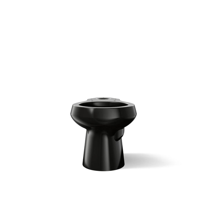 KOHLER K-4197 Wellworth Round-front toilet bowl, black black - view 4