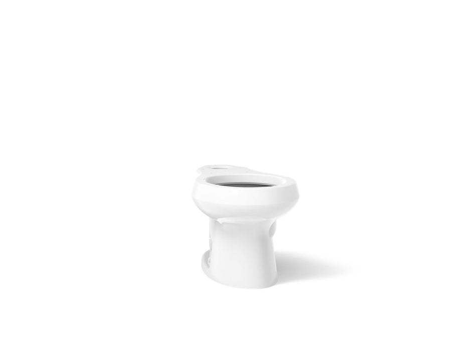 KOHLER K-4197 Wellworth Round-front toilet bowl, white
