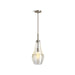 KOHLER K-42196-PE01 Simplice 8" teardrop pendant, brushed nickel - view 2