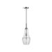 KOHLER K-42196-PE01 Simplice 8" teardrop pendant, polished chrome