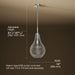 3/4 view of product with dimensions