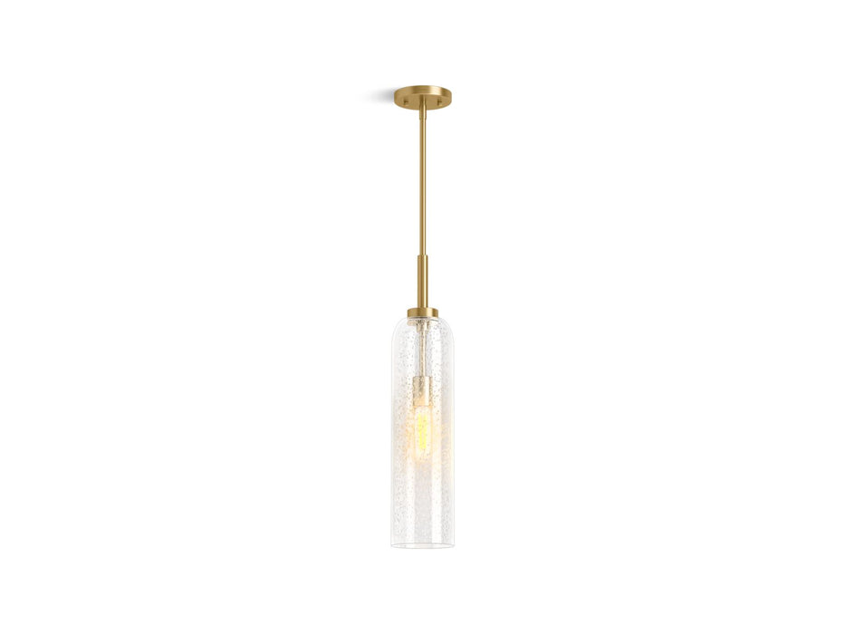 KOHLER K-42199-PE01 Simplice 5" bottle pendant, brushed moderne brass - view 2