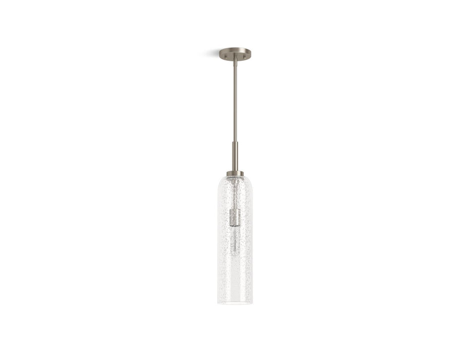 KOHLER K-42199-PE01 Simplice 5" bottle pendant, brushed nickel