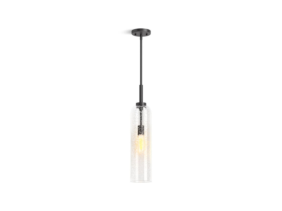 KOHLER K-42199-PE01 Simplice 5" bottle pendant, matte black - view 2