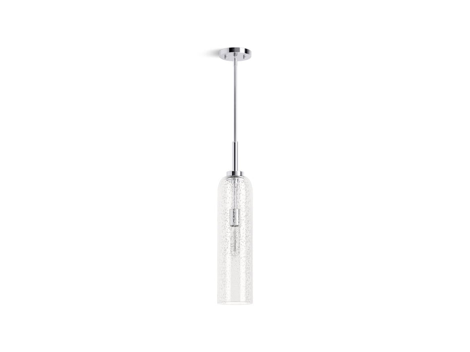 KOHLER K-42199-PE01 Simplice 5" bottle pendant, polished chrome