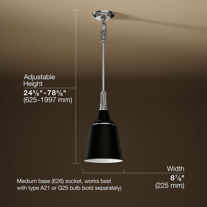 3/4 view of product with dimensions