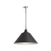 KOHLER K-42203-PE01 Varla 24" pendant, polished chrome matte black