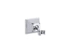 KOHLER K-422 Memoirs Adjustable wall-mount holder, polished chrome