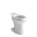 KOHLER K-4304-SSL Highline Toilet bowl with bedpan lugs and antimicrobial finish, less seat, white