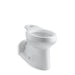 KOHLER K-4305-SSL Barrington Floor-mount rear spud antimicrobial toilet bowl with bedpan lugs and skirted trapway, white