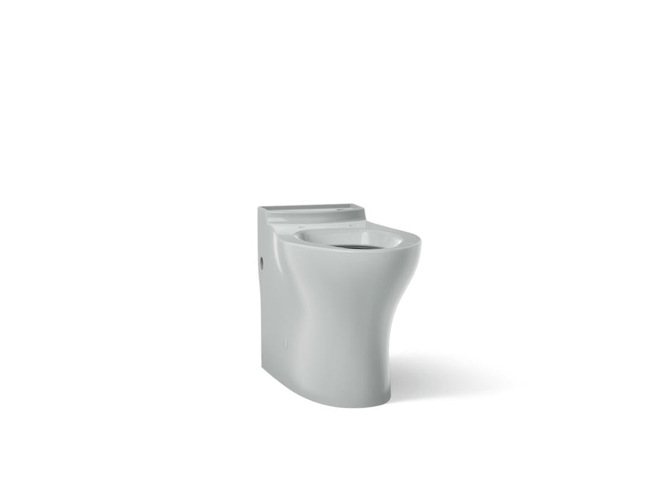 KOHLER K-4326 Persuade Elongated Toilet Bowl with Skirted Trapway, ice grey