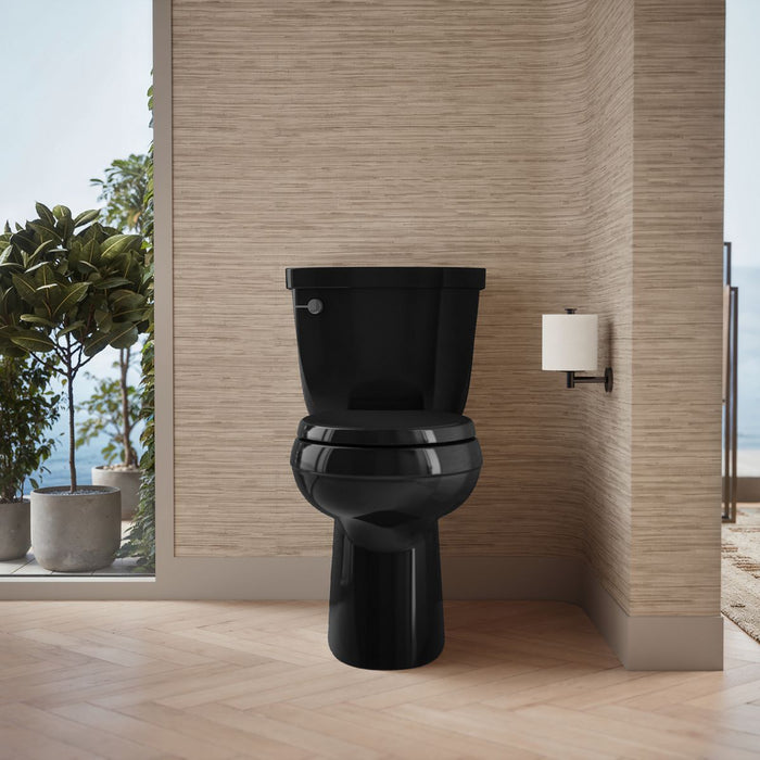 KOHLER K-4369 Cimarron Toilet tank, 1.28 gpf, black black - view 4