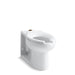 KOHLER K-4386-0 K-4386 Anglesey Floor-mount Top Spud Flushometer Bowl, white