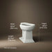 KOHLER K-4387 Memoirs Round-front bowl with concealed trapway, dune - view 5