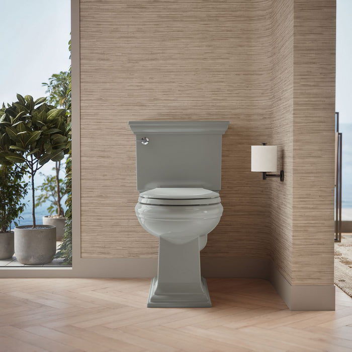 KOHLER K-4387 Memoirs Round-front bowl with concealed trapway, ice grey - view 3