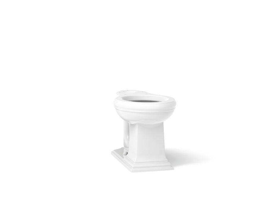 KOHLER K-4387 Memoirs Round-front bowl with concealed trapway, white