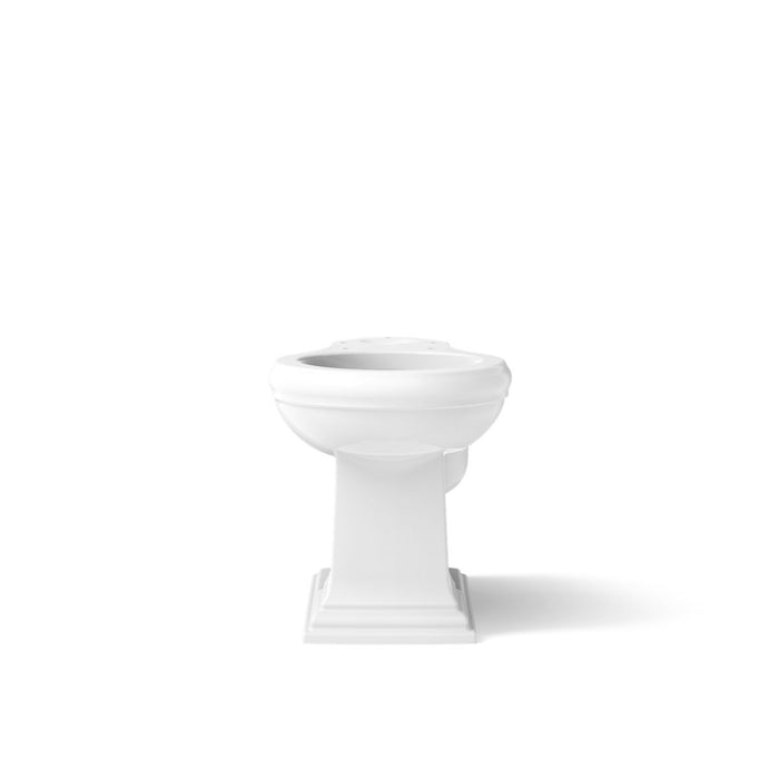 KOHLER K-4387 Memoirs Round-front bowl with concealed trapway, white - view 5