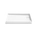 KOHLER K-44145 Stoneridge 48" x 36" corner shower base, right drain, honed white