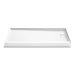 KOHLER K-44152 Stoneridge 60" x 34" alcove shower base, right drain, honed white